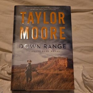 Taylor Moore 'Down Range' Hardcover Book